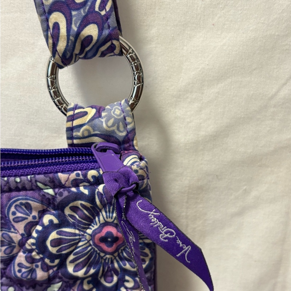 Purple Floral Vera Bradley Women's crossbodyBag - Picture 3 of 6